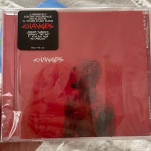 Brand new never opened Justin Bieber “Changes” cd